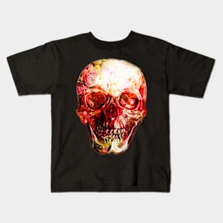 Beauty hides in the deep (the skull) Kids T-Shirt